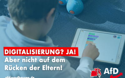 Ein iPad allein unterrichtet unsere Kinder nicht – Digitalisierung nicht auf dem Rücken der Eltern!