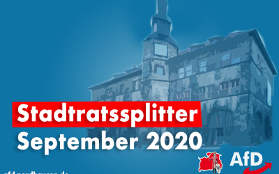 Stadtratssplitter September 2020