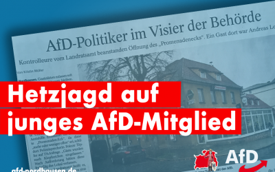 Zufälle gibt es – oder nicht? Thüringer Allgemeine im Wahlkampfmodus für Landrat Jendricke
