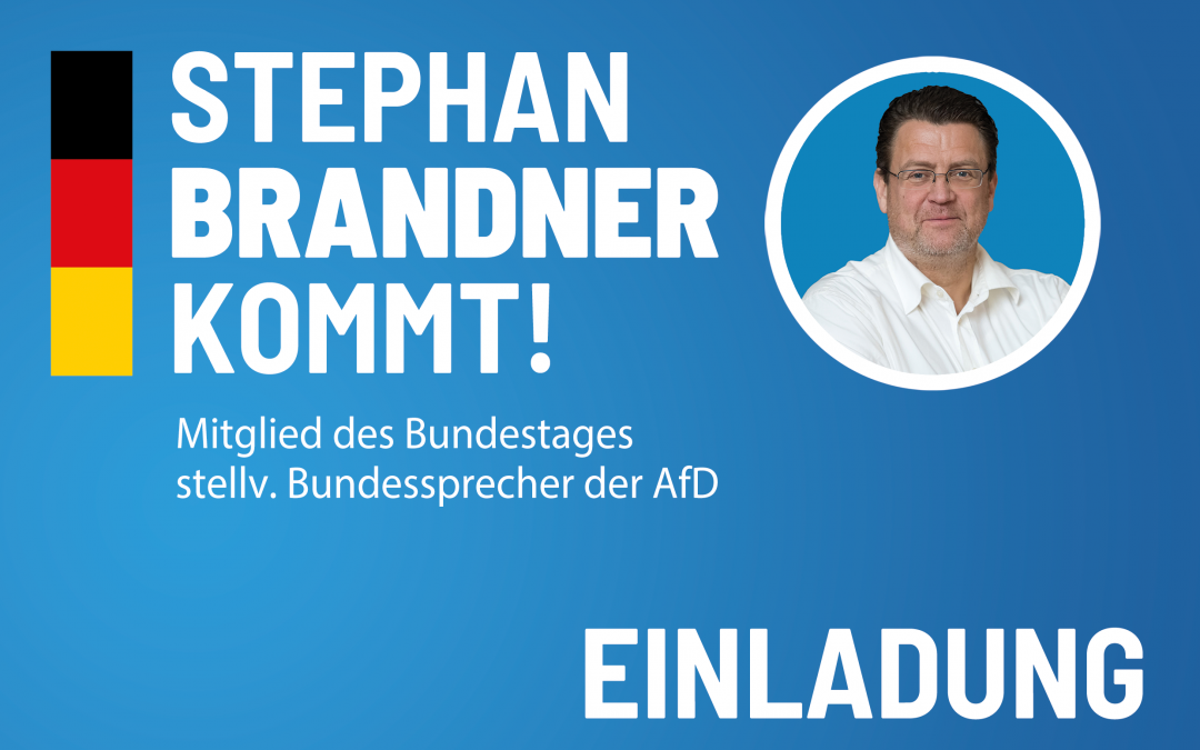 Stephan Brandner kommt!